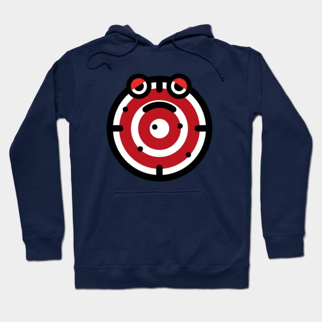 I am not a target Hoodie by VectorLance